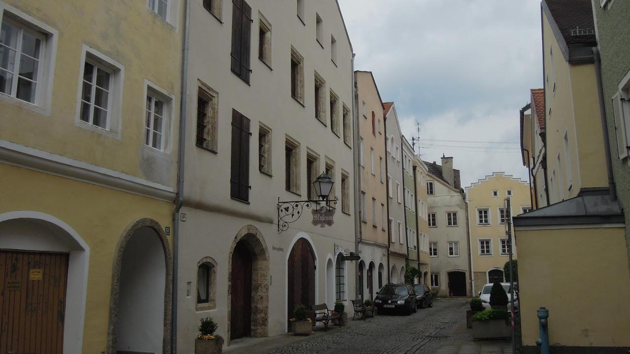Das Bezirksmuseum in Braunau am Inn, Österreich. Das Bezirksmuseum in Braunau am Inn, Österreich.