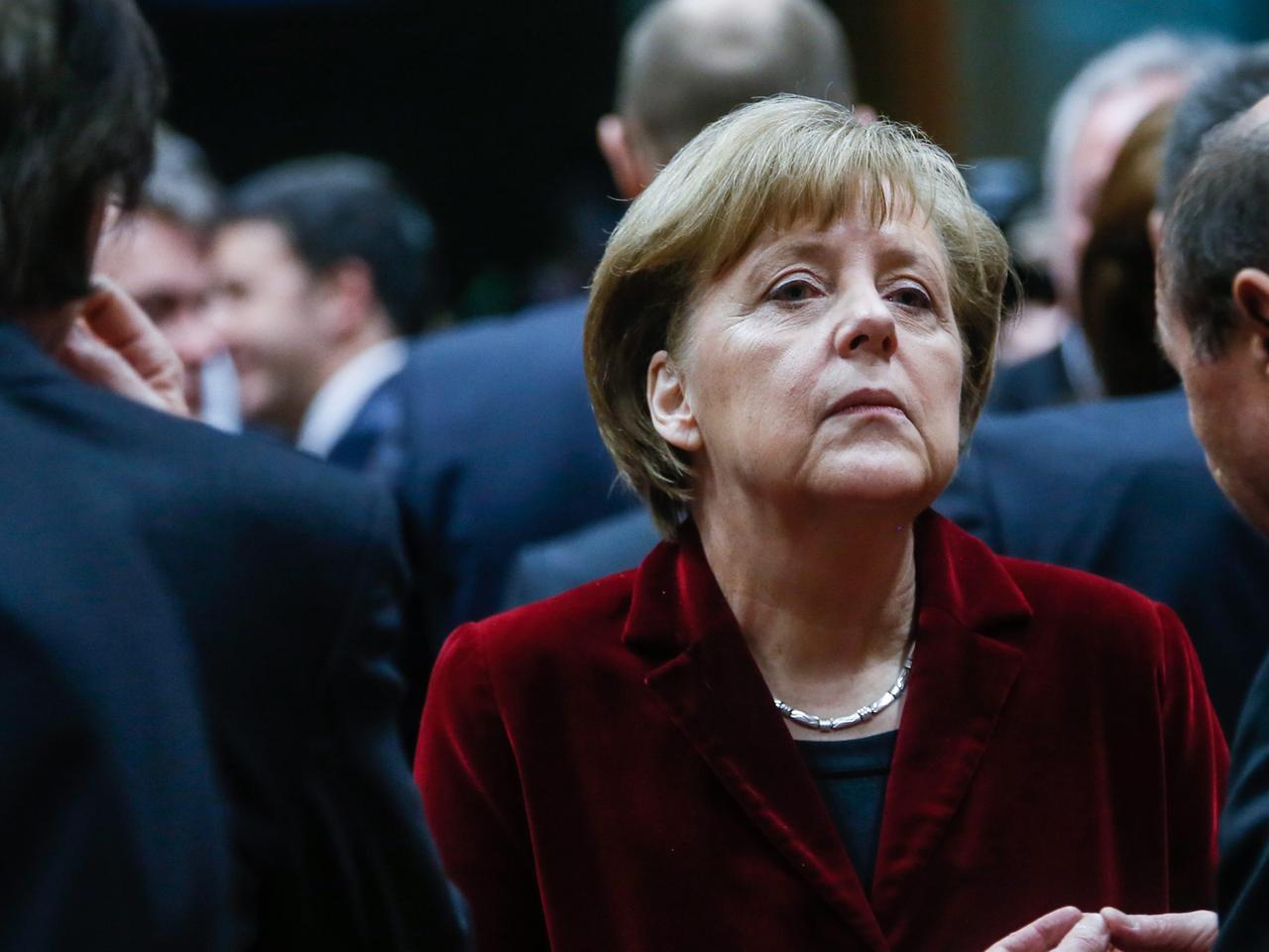 Bundeskanzlerin Merkel beim EU-Gipfel in Brüssel Bundeskanzlerin Merkel beim EU-Gipfel in Brüssel