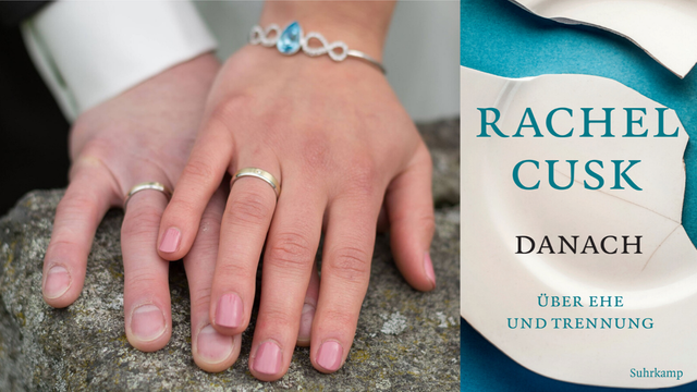 Buchcover Rachel Cusk: „Danach“ und ein paar Hände