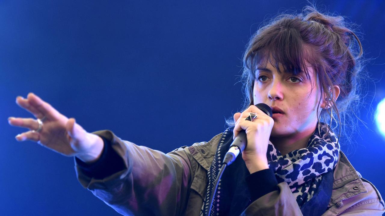 Noga Erez bei einem Konzert in Hannover im Juni 2018 Noga Erez bei einem Konzert in Hannover im Juni 2018