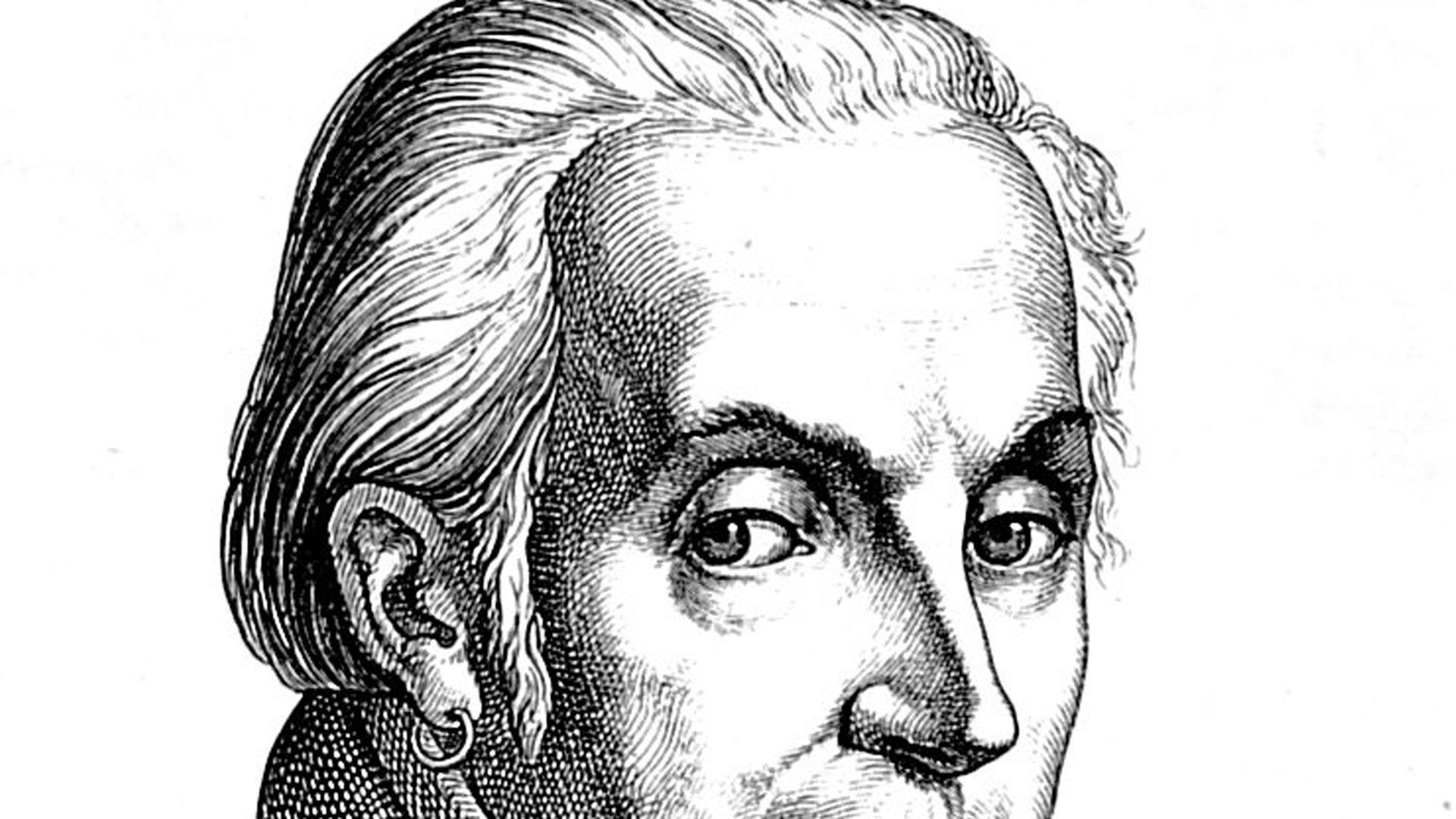 Zeitgenössische Darstellung des deutschen Schriftstellers und Dramatikers August Wilhelm Iffland (1777-1814).