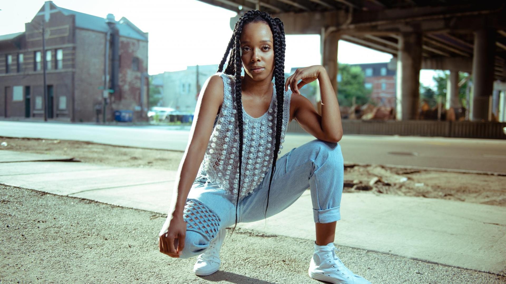Porträt von Jamila Woods Porträt von Jamila Woods
