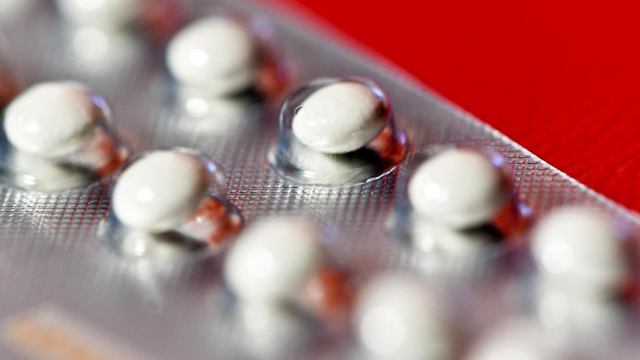 Anti-Baby-Pillen in einer Verpackung Anti-Baby-Pillen in einer Verpackung