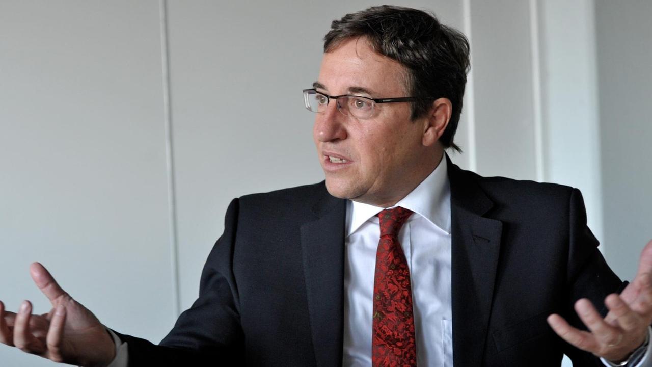 Achim Steiner, Chef des Umweltprogramms der Vereinten Nationen UNEP (18.01.2014). Achim Steiner, Chef des Umweltprogramms der Vereinten Nationen UNEP (18.01.2014).