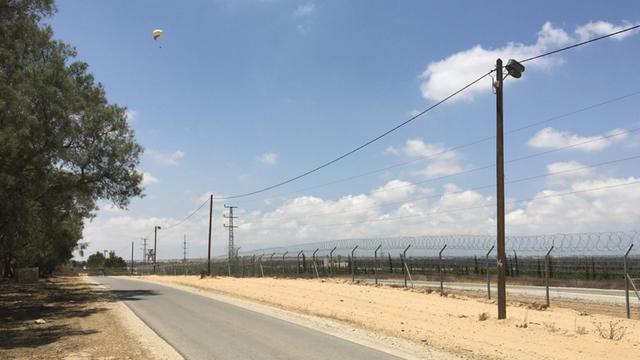 Kibbuz Sufa an der Grenze zum Gazastreifen