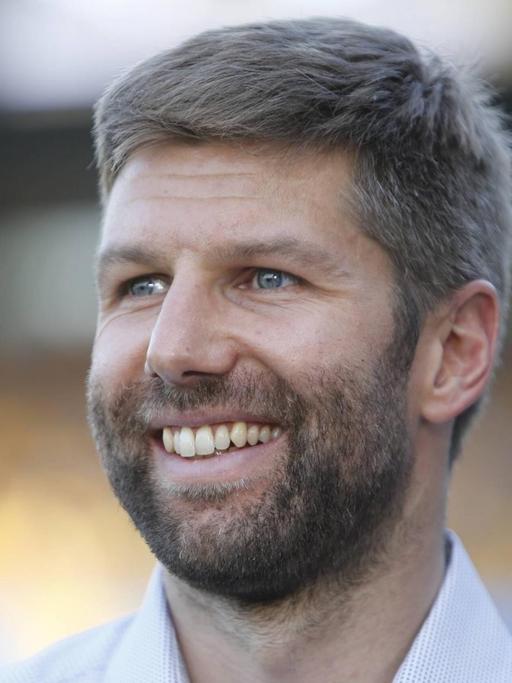Ex-Fußball-Profi Thomas Hitzlsperger lacht.