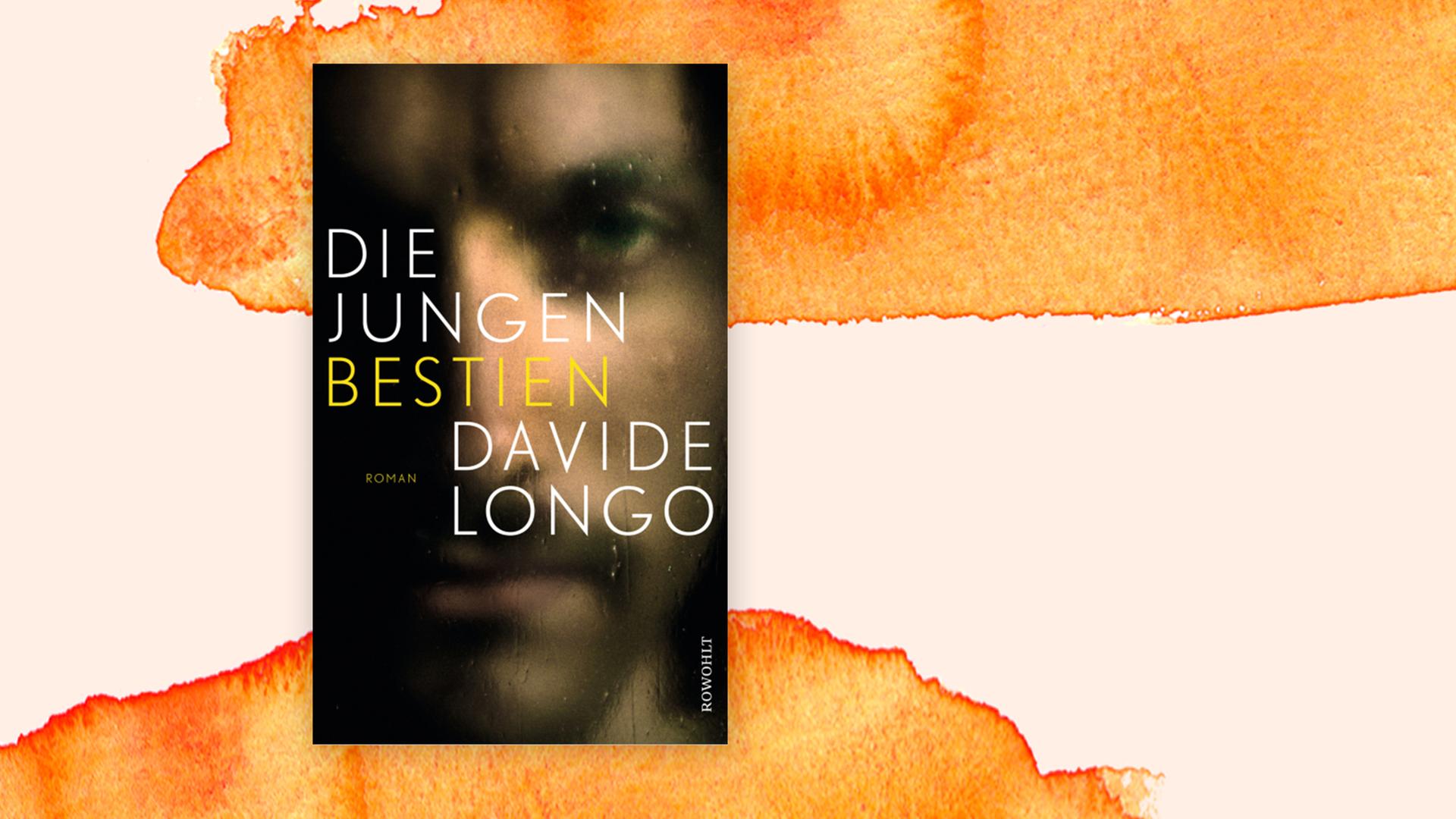 Das Cover des neuen Buches von Davide Longo auf orangenem Grund. Das Cover des neuen Buches von Davide Longo auf orangenem Grund.