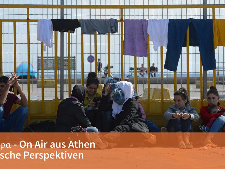 Flüchtlinge auf der griechischen Insel Lesbos