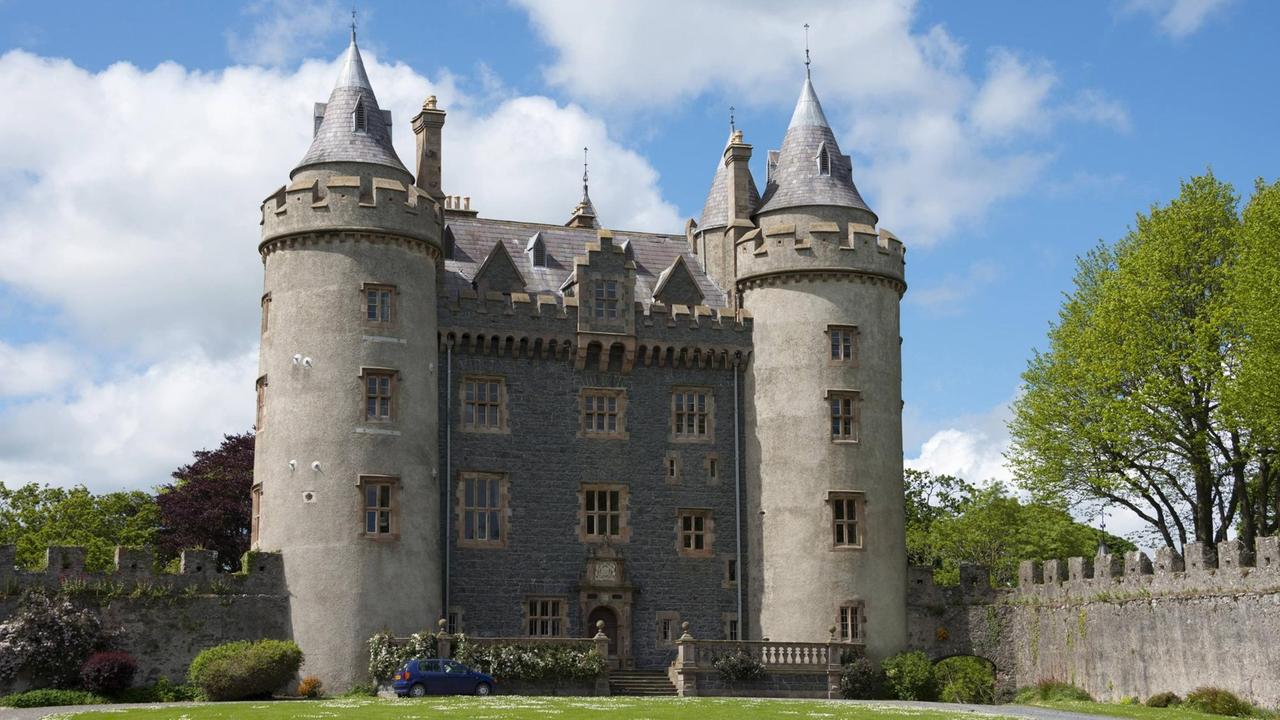 Das Schloss Killyleagh in Nordirland.