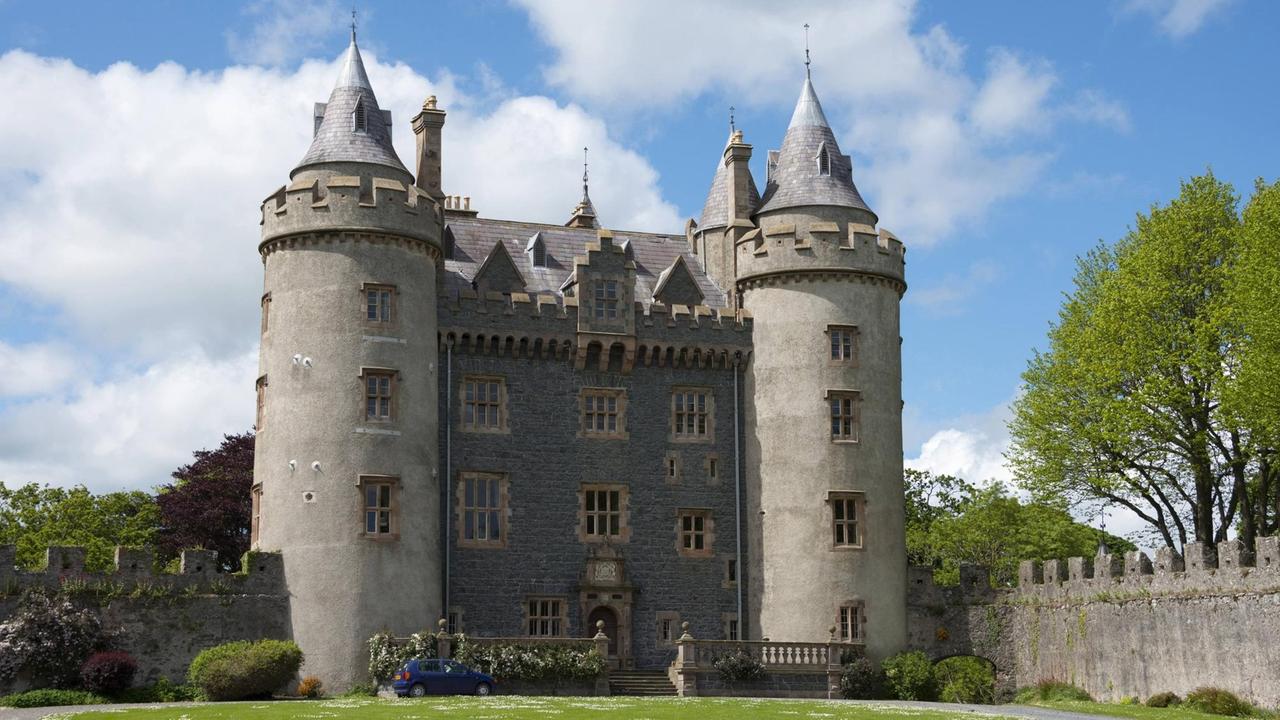 Das Schloss Killyleagh in Nordirland. Das Schloss Killyleagh in Nordirland.