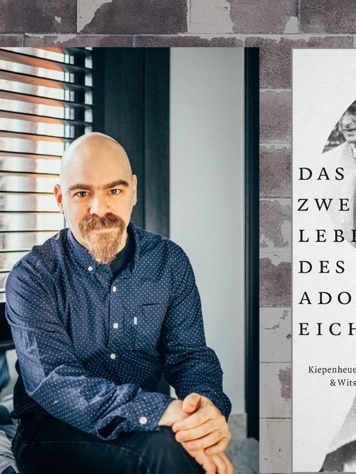Der Autor Ariel Magnus und das Cover zu seinem Buch "Das zweite Leben des Adolf Eichmann"