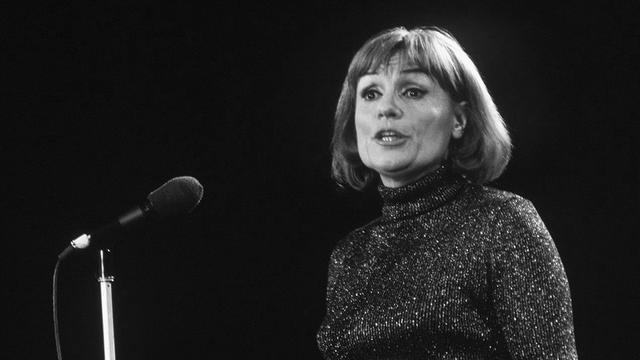Gisela May 1973 im Frankfurter Schauspielhaus