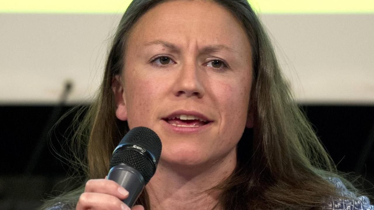 Lisi Maier, Vorsitzende des Bundes der Deutschen Katholischen Jugend, Gemeinsam fuer gelebte Demokratie - Kongress der Allianz fuer Weltoffenheit im Maternushaus Koeln, 04.05.2017 Lisi Maier Chairman the Confederation the German Catholic Youth together for Living Democracy Congress the Alliance for Cosmopolitanism in Cologne 04 05 2017 Lisi Maier, Vorsitzende des Bundes der Deutschen Katholischen Jugend, Gemeinsam fuer gelebte Demokratie - Kongress der Allianz fuer Weltoffenheit im Maternushaus Koeln, 04.05.2017 Lisi Maier Chairman the Confederation the German Catholic Youth together for Living Democracy Congress the Alliance for Cosmopolitanism in Cologne 04 05 2017