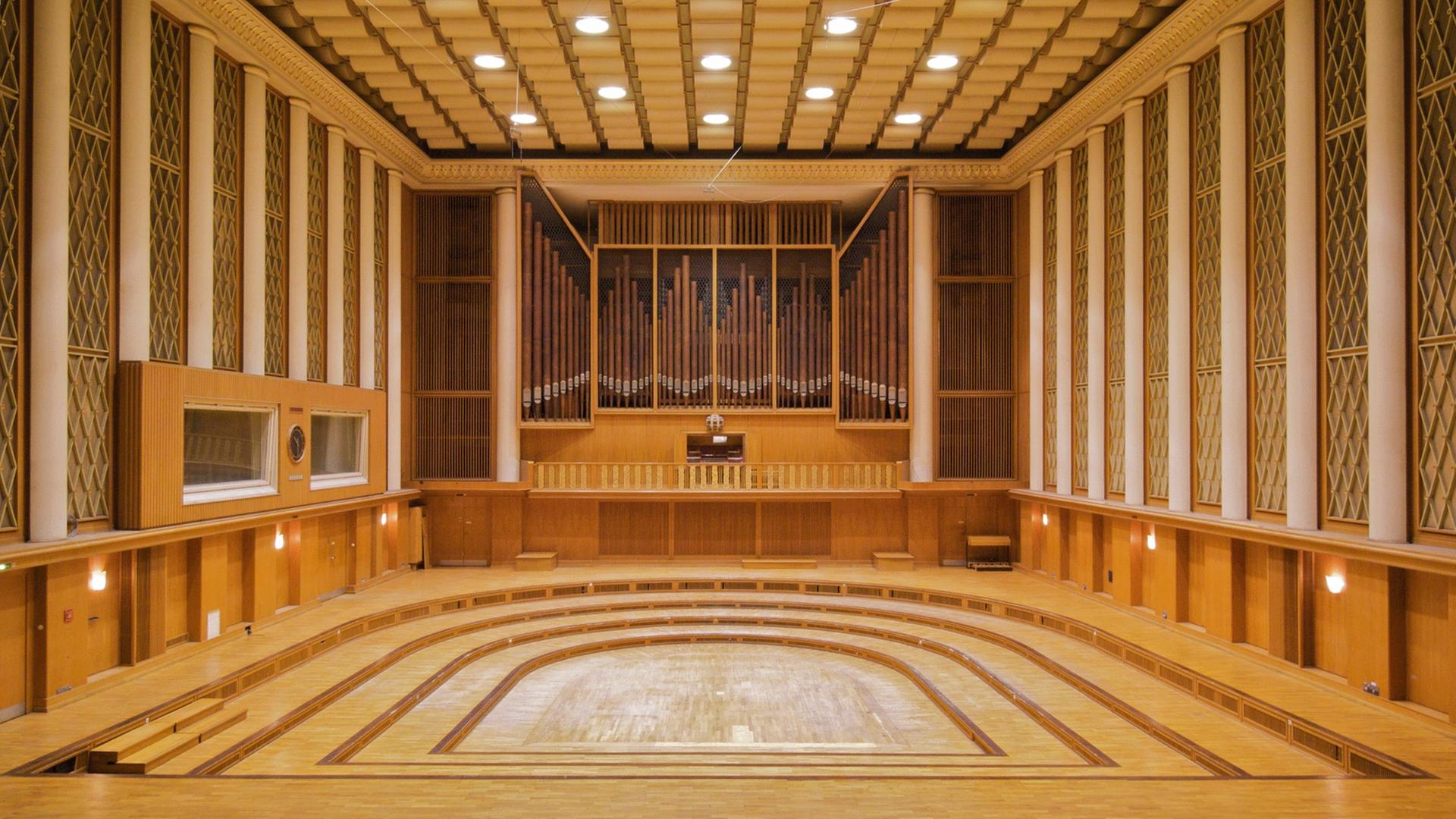 Der Große Sendesaal des Funkhauses Berlin Nalepastraße Der Große Sendesaal des Funkhauses Berlin Nalepastraße