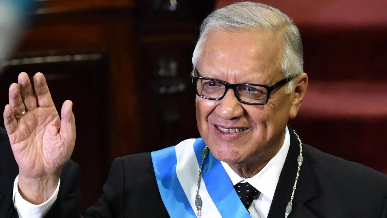 Guatemalas neuer Präsident Alejandro Maldonado
