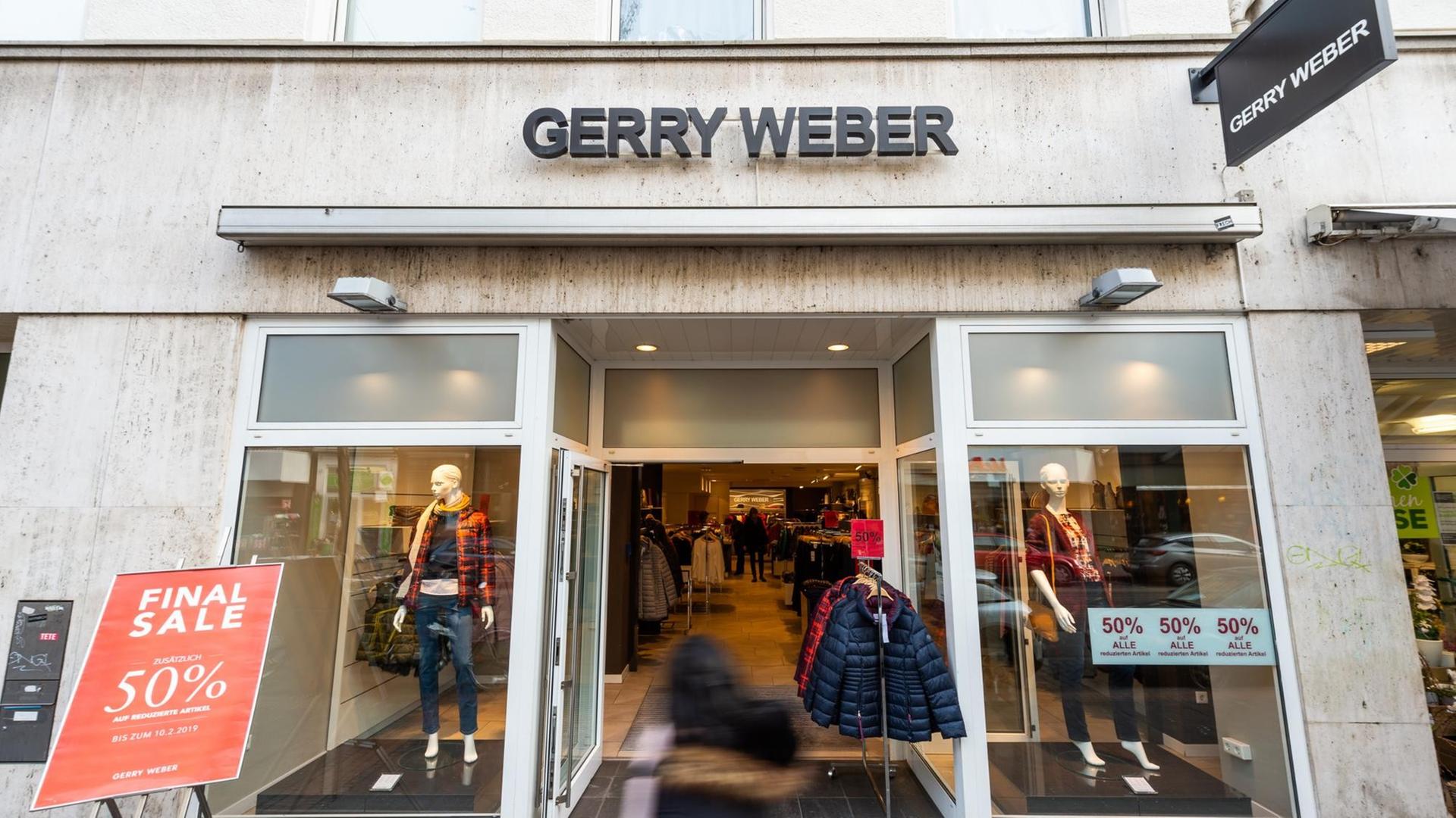 Tegenhanger Meting stikstof Insolvenz von Gerry Weber - Modefirmen in der Krise | deutschlandfunk.de