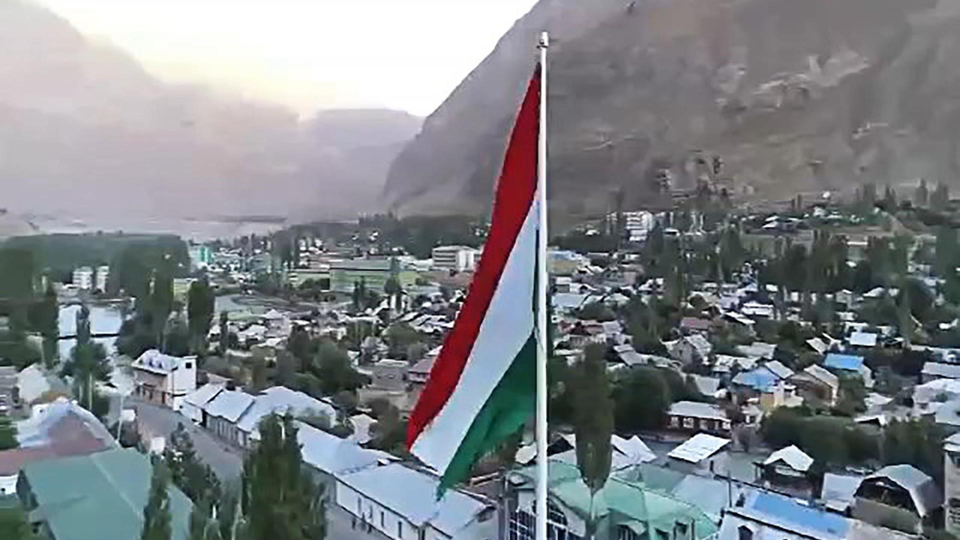 Khorugh nahe der tadschikisch-afghanischen Grenze Khorugh nahe der tadschikisch-afghanischen Grenze
