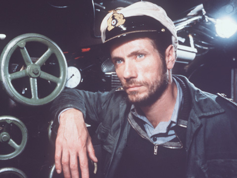 Szene aus dem Film "Das Boot" aus dem Jahr 1981 mit Jürgen Prochnow als "KaLeu"