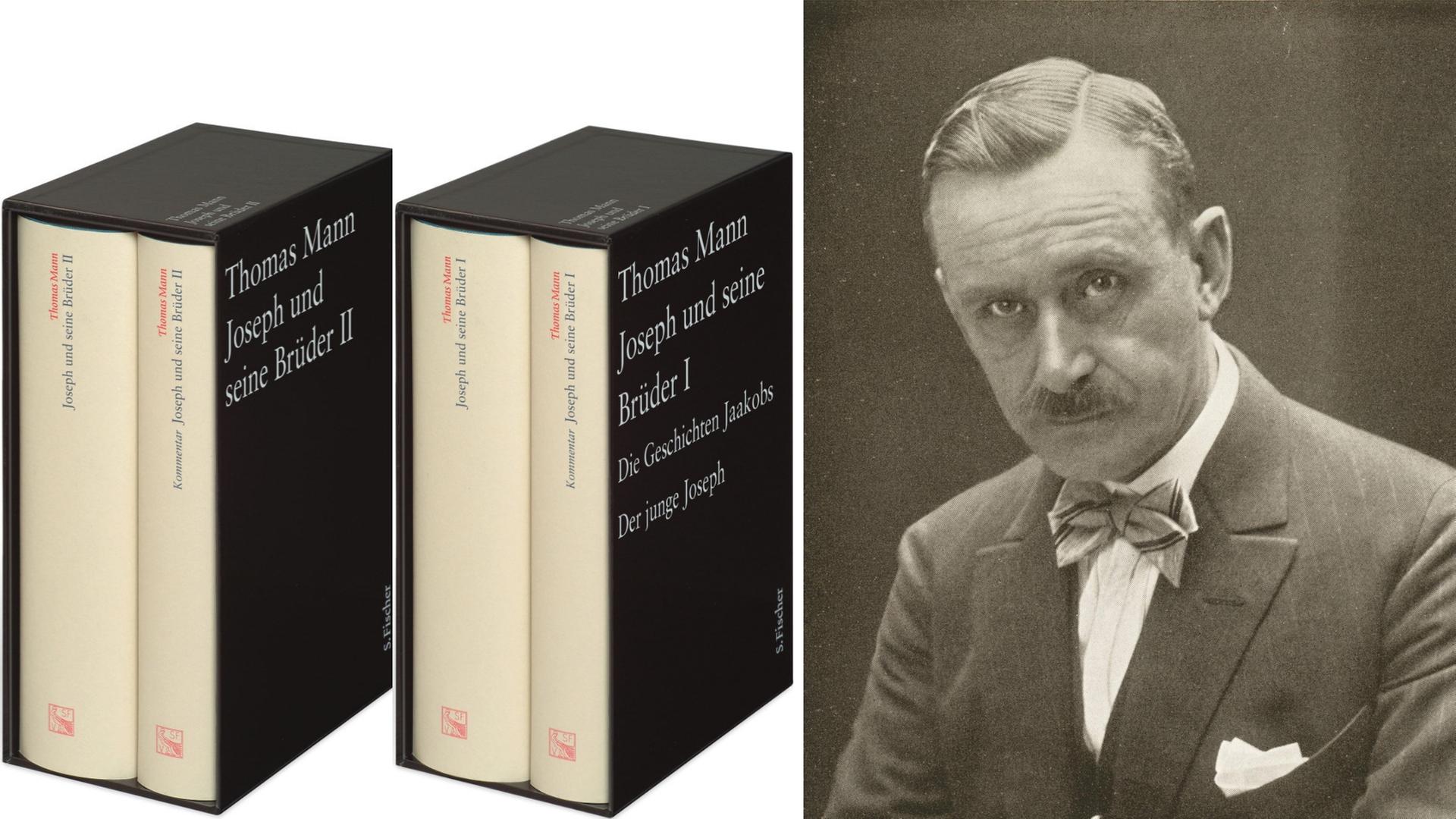 Thomas Mann "Joseph und seine Brüder – I und II" - vierbändige Neuausgabe Thomas Mann "Joseph und seine Brüder – I und II" - vierbändige Neuausgabe