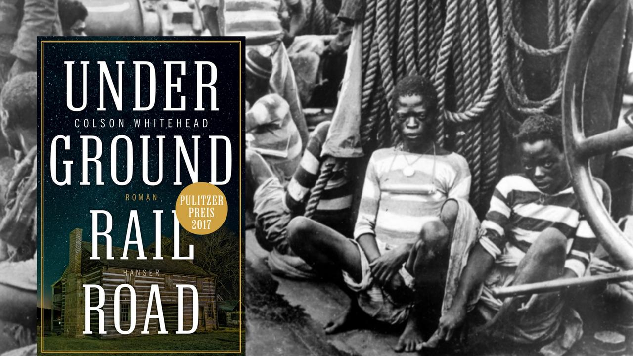 Cover des Buches: "Underground Railroad” von Colson Whitehead Cover des Buches: "Underground Railroad” von Colson Whitehead