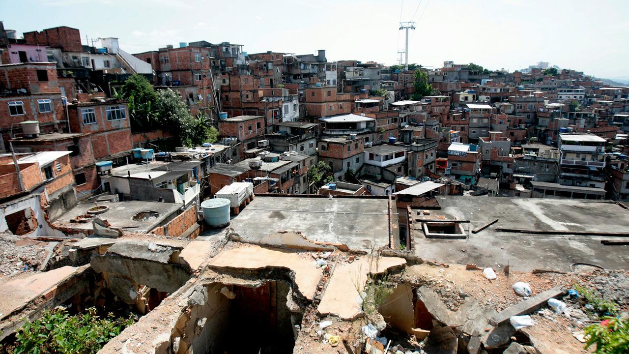 Das Armenviertel in Buenos Aires