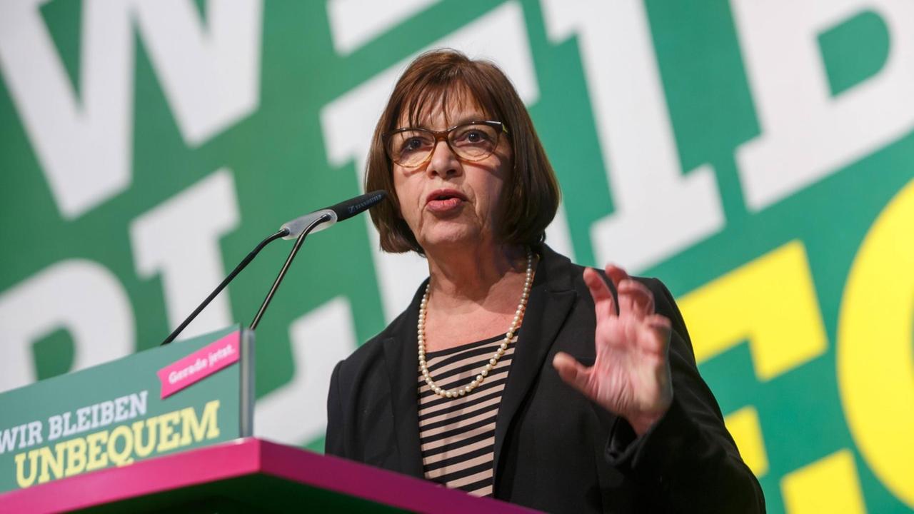 Die Grünen-Europapolitikerin Rebecca Harms Die Grünen-Europapolitikerin Rebecca Harms