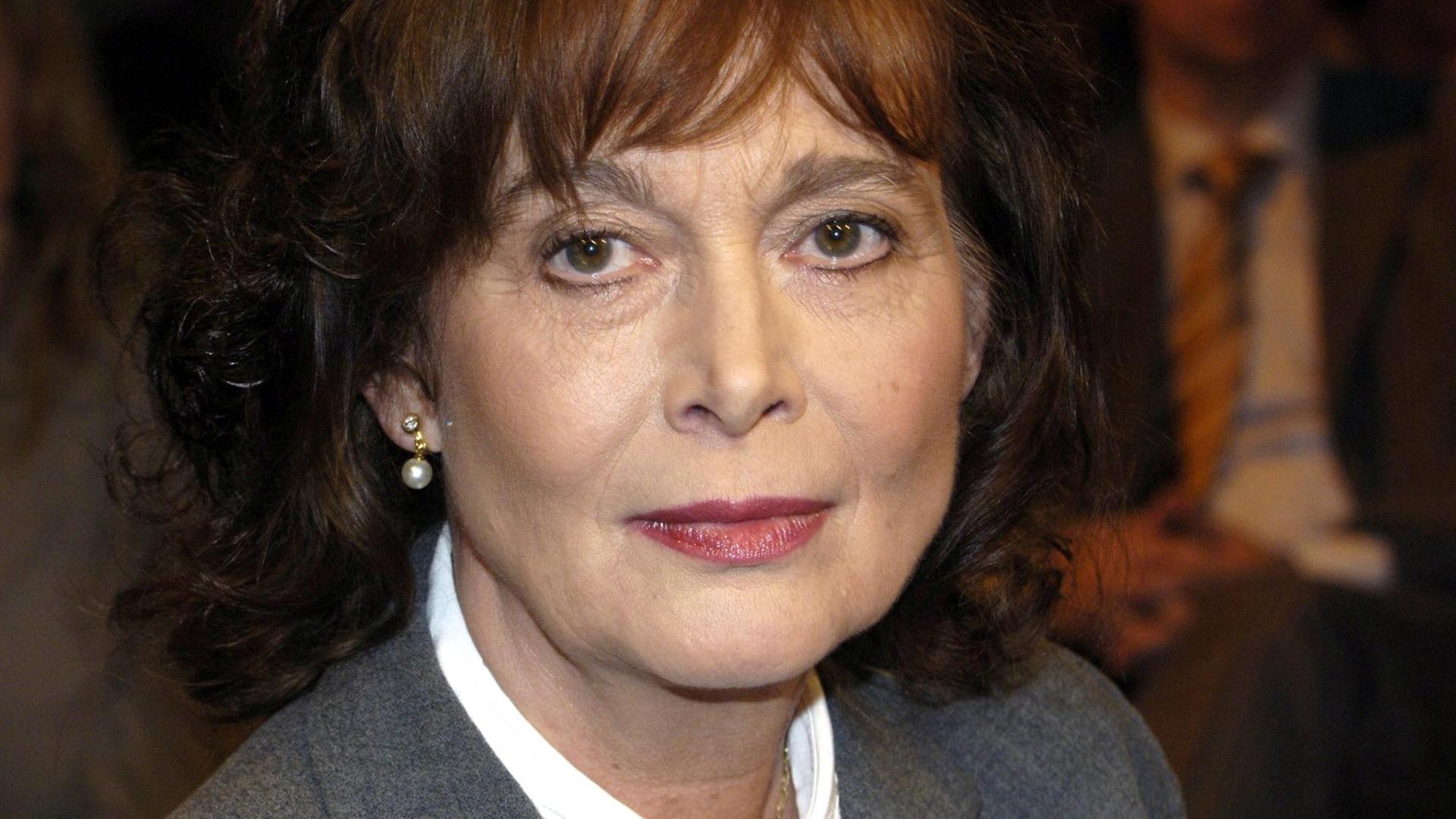 Die Publizistin Barbara Sichtermann. Die Publizistin Barbara Sichtermann.