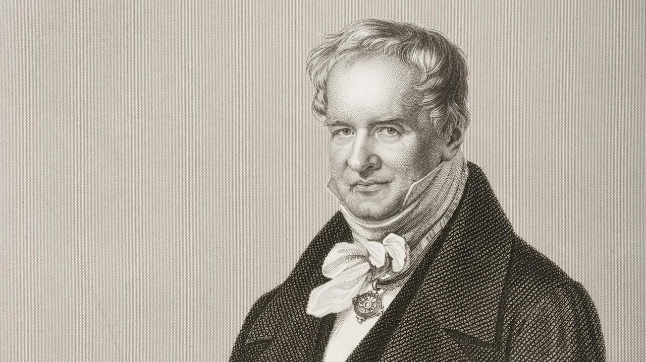 Ein Porträt des Universalgelehrten Alexander Freiherr von Humboldt Ein Porträt des Universalgelehrten Alexander Freiherr von Humboldt