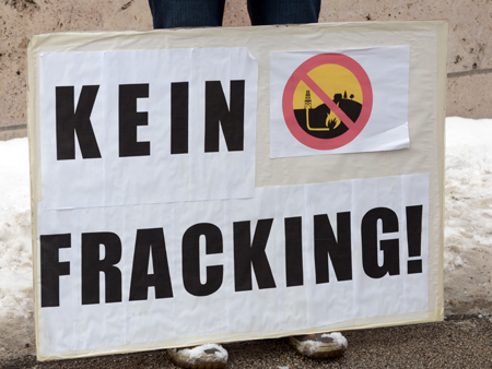 Protest gegen Fracking Protest gegen Fracking