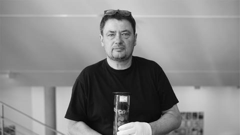 Künstler, Filmemacher und Autor Lutz Dammbeck