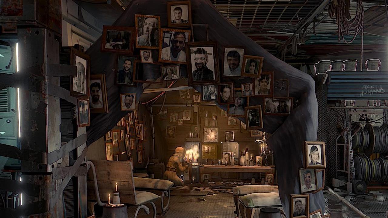 Szene aus dem Computerspiel: "Deus Ex: Mankind Divided" Szene aus dem Computerspiel: "Deus Ex: Mankind Divided"