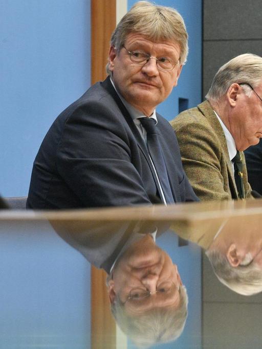 Die AfD-Spitze in der Bundespressekonferenz