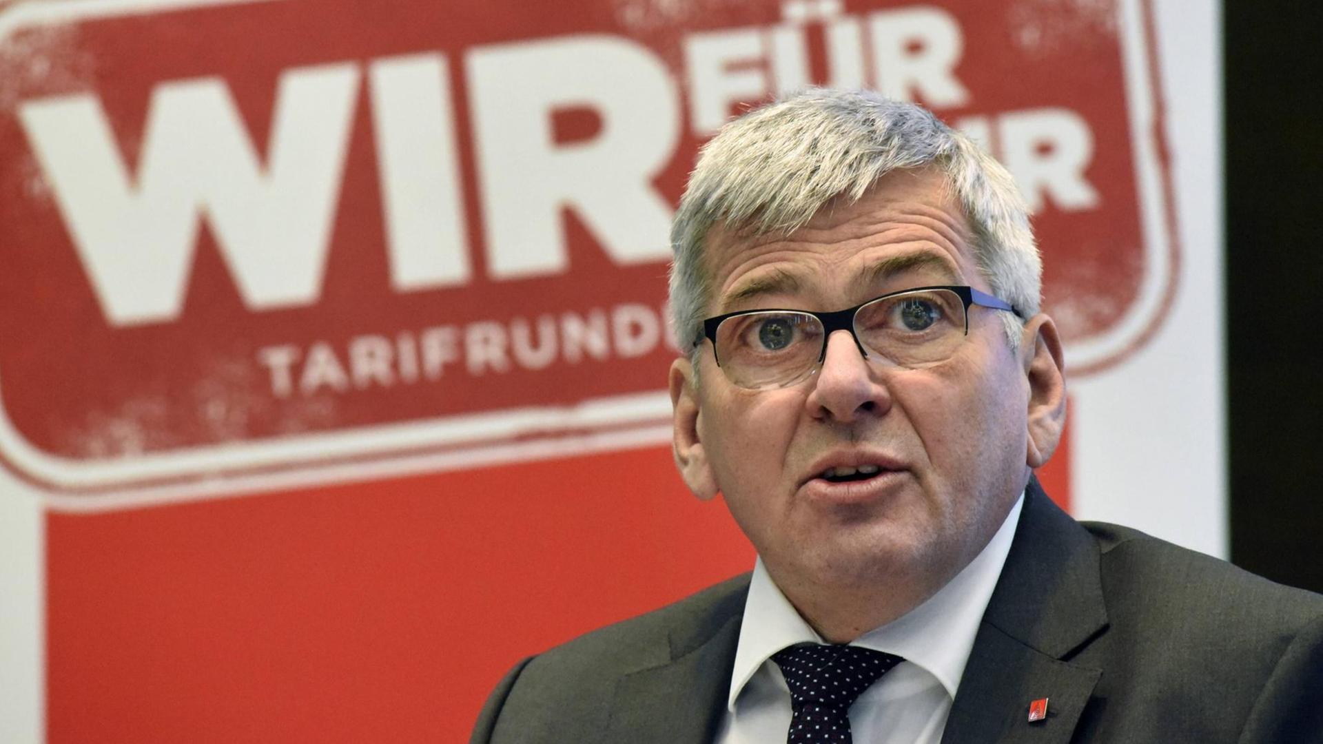 Der IG-Metall-Vorsitzende Jörg Hofmann. Der IG-Metall-Vorsitzende Jörg Hofmann.