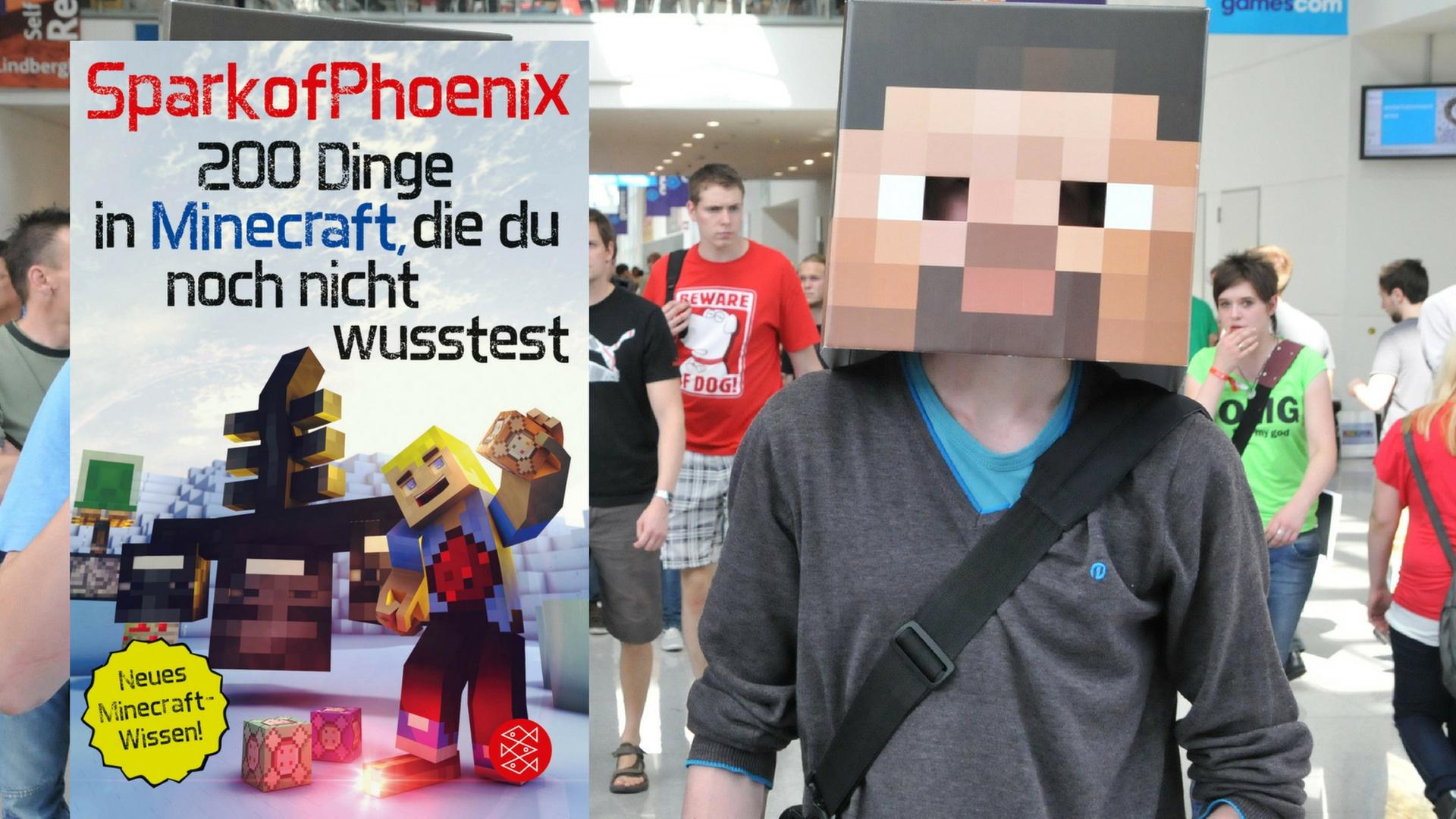 Buchcover "200 Dinge in Minecraft, die du noch nicht wusstest" Buchcover "200 Dinge in Minecraft, die du noch nicht wusstest"