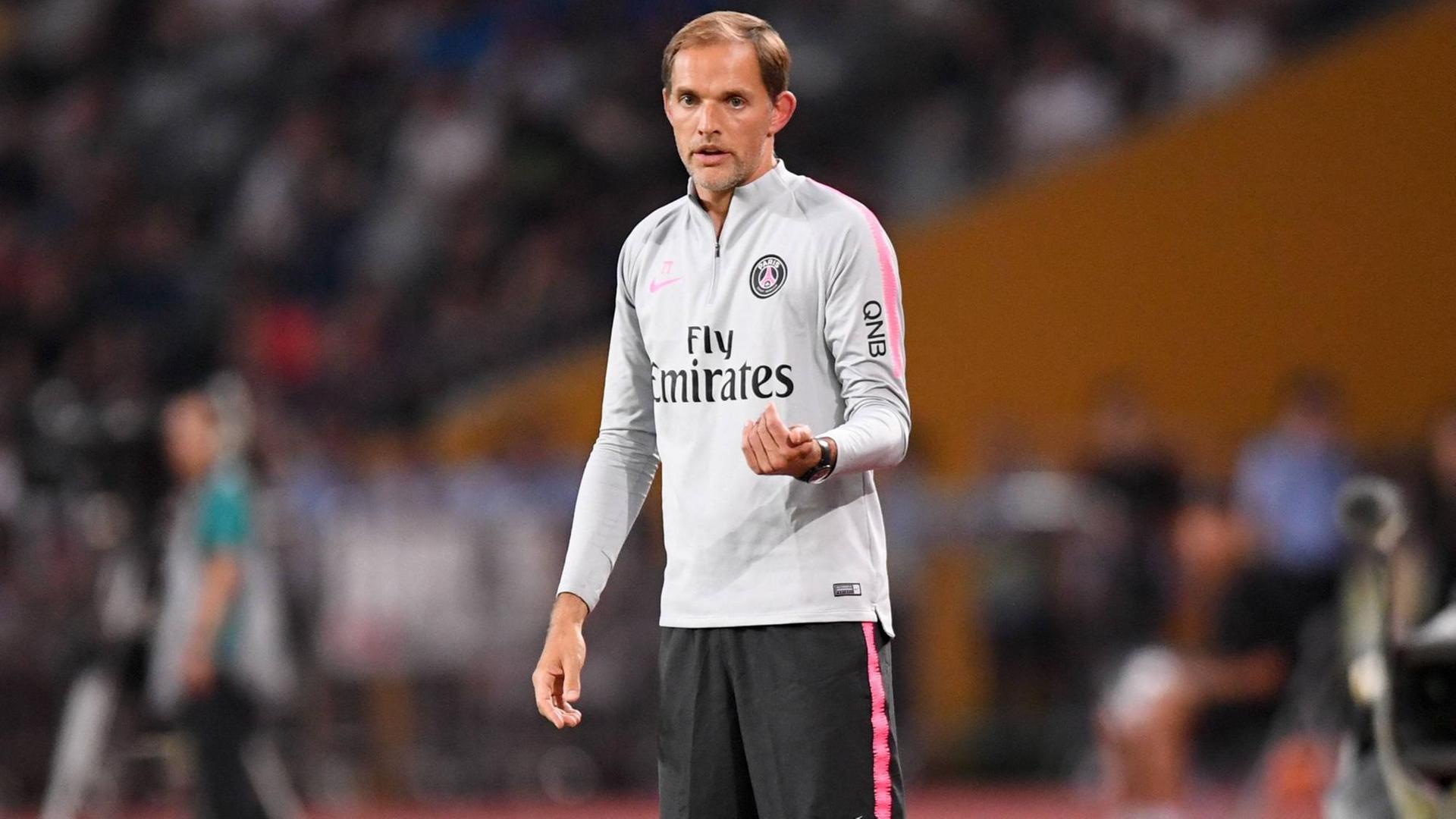 Sport Bilder des Tages THOMAS TUCHEL (ENTRAINEUR PSG) FOOTBALL : Paris SG vs Monaco - Trophee des Champions - 04/08/2018 AnthonyBIBARD/FEP/Panoramic PUBLICATIONxNOTxINxFRAxITAxBEL Sport Bilder des Tages THOMAS TUCHEL (ENTRAINEUR PSG) FOOTBALL : Paris SG vs Monaco - Trophee des Champions - 04/08/2018 AnthonyBIBARD/FEP/Panoramic PUBLICATIONxNOTxINxFRAxITAxBEL