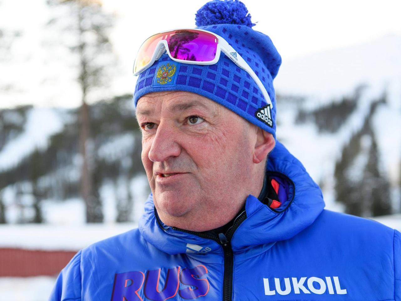 Der deutsche Skilanglauf-Trainer Markus Cramer arbeitet seit 2015 für Russland. Der deutsche Skilanglauf-Trainer Markus Cramer arbeitet seit 2015 für Russland.
