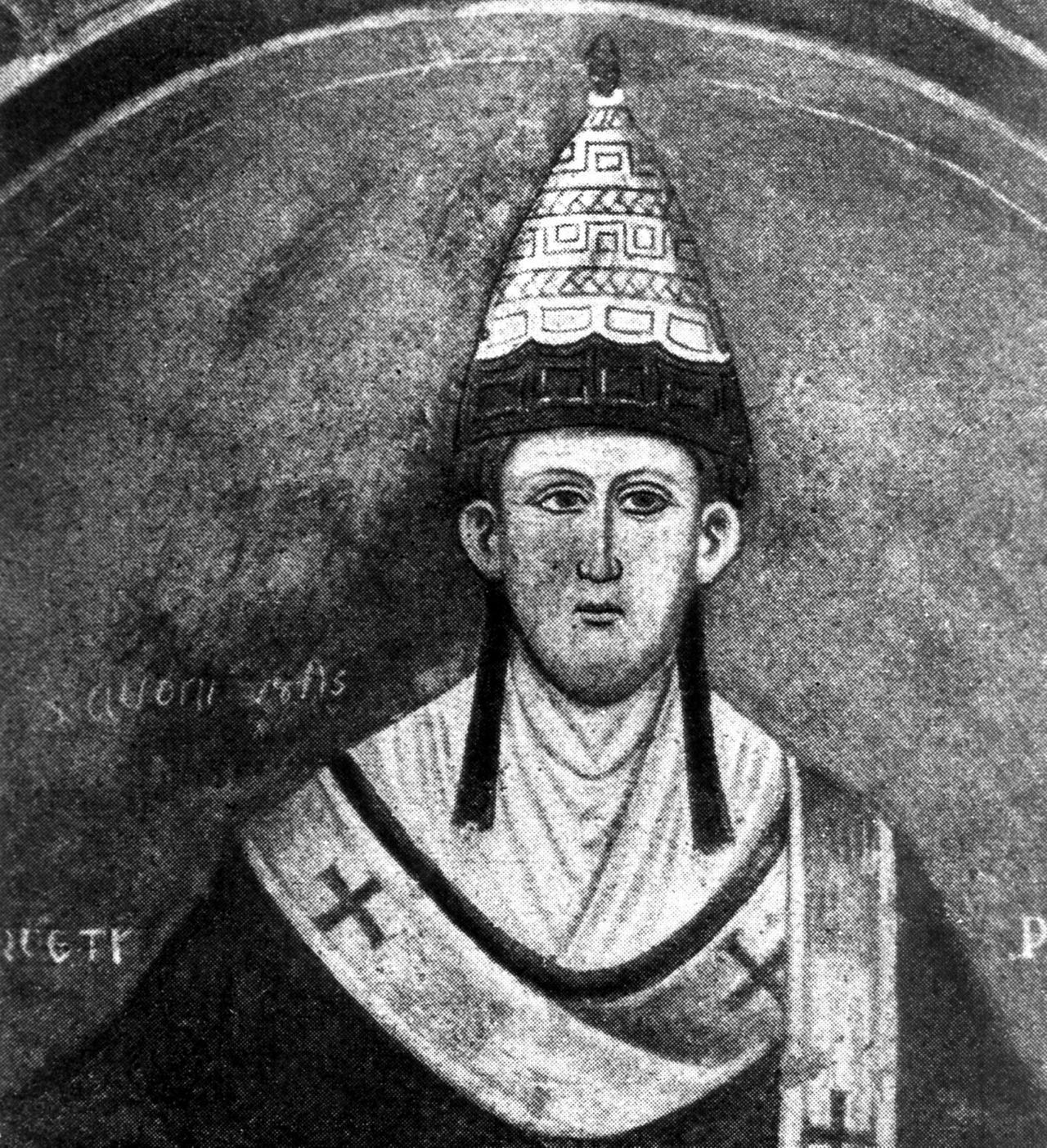Zeitgenössische Darstellung von Papst Innozenz III. (1198 bis 1216). Papst Innozenz III. (eigentlich Lothar Graf von Segni) führte das mittelalterliche Papsttum auf den Gipfel seiner Macht. Zeitgenössische Darstellung von Papst Innozenz III. (1198 bis 1216). Papst Innozenz III. (eigentlich Lothar Graf von Segni) führte das mittelalterliche Papsttum auf den Gipfel seiner Macht.