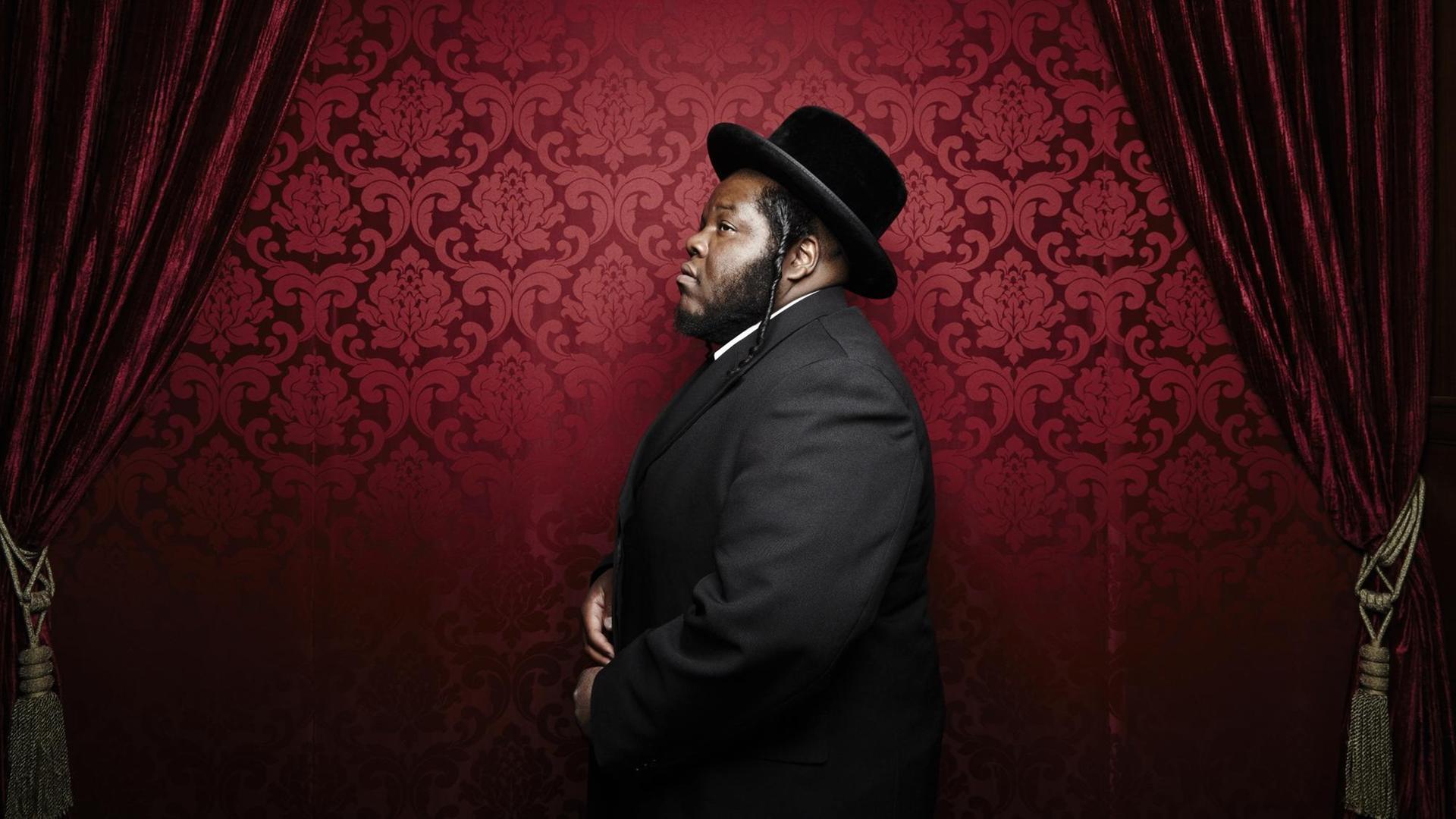 Der amerikanische Rapper Nissim Black. Heute rappt er als stenggläubiger Jude über Gott Der amerikanische Rapper Nissim Black. Heute rappt er als stenggläubiger Jude über Gott