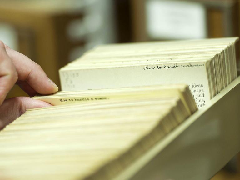 Die Bestände der Jüdischen Gemeindebibliothek in Hamburg konnten 1942 gerettet werden.