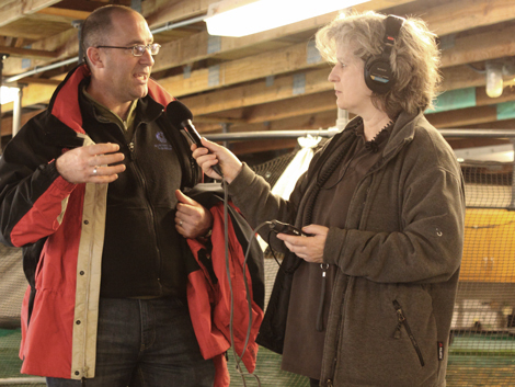 Randy Kochevar im Interview mit Dagmar Röhrlich. Randy Kochevar im Interview mit Dagmar Röhrlich.