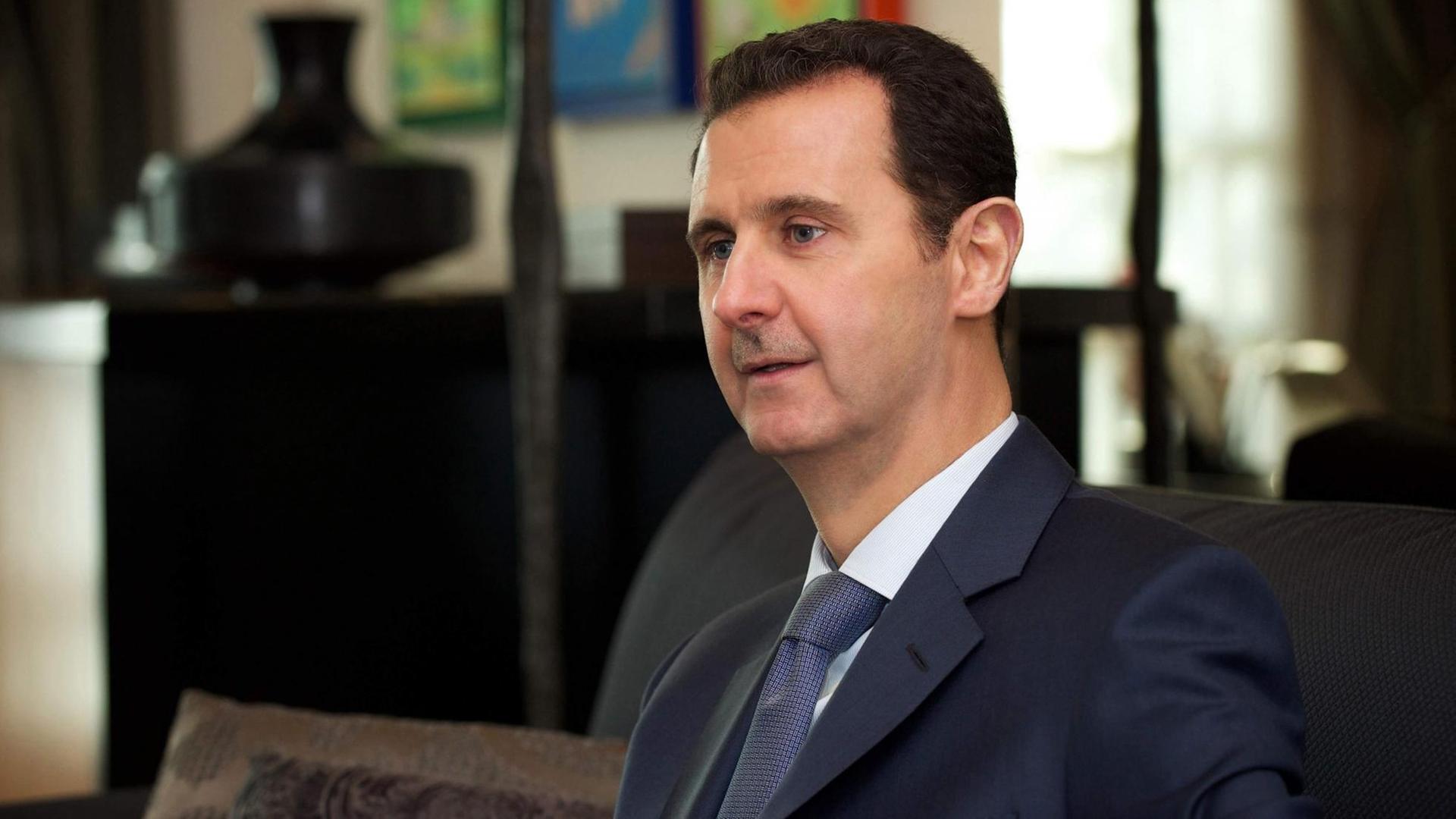 Syriens Präsident Assad Syriens Präsident Assad