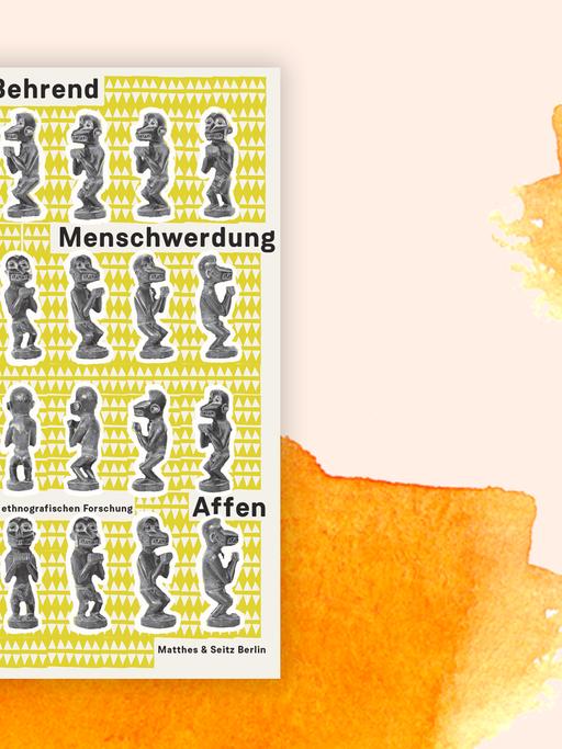 Buchcover Heike Behrend "Menschwerdung eines Affen"