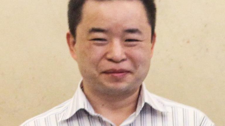 Der chinesische Blogger, Autor und Regierungskritiker Murong Xuecun Der chinesische Blogger, Autor und Regierungskritiker Murong Xuecun