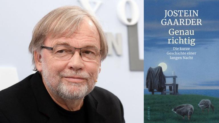 Der Schriftsteller Jostein Gaarder und sein Roman "Genau richtig" Der Schriftsteller Jostein Gaarder und sein Roman "Genau richtig"