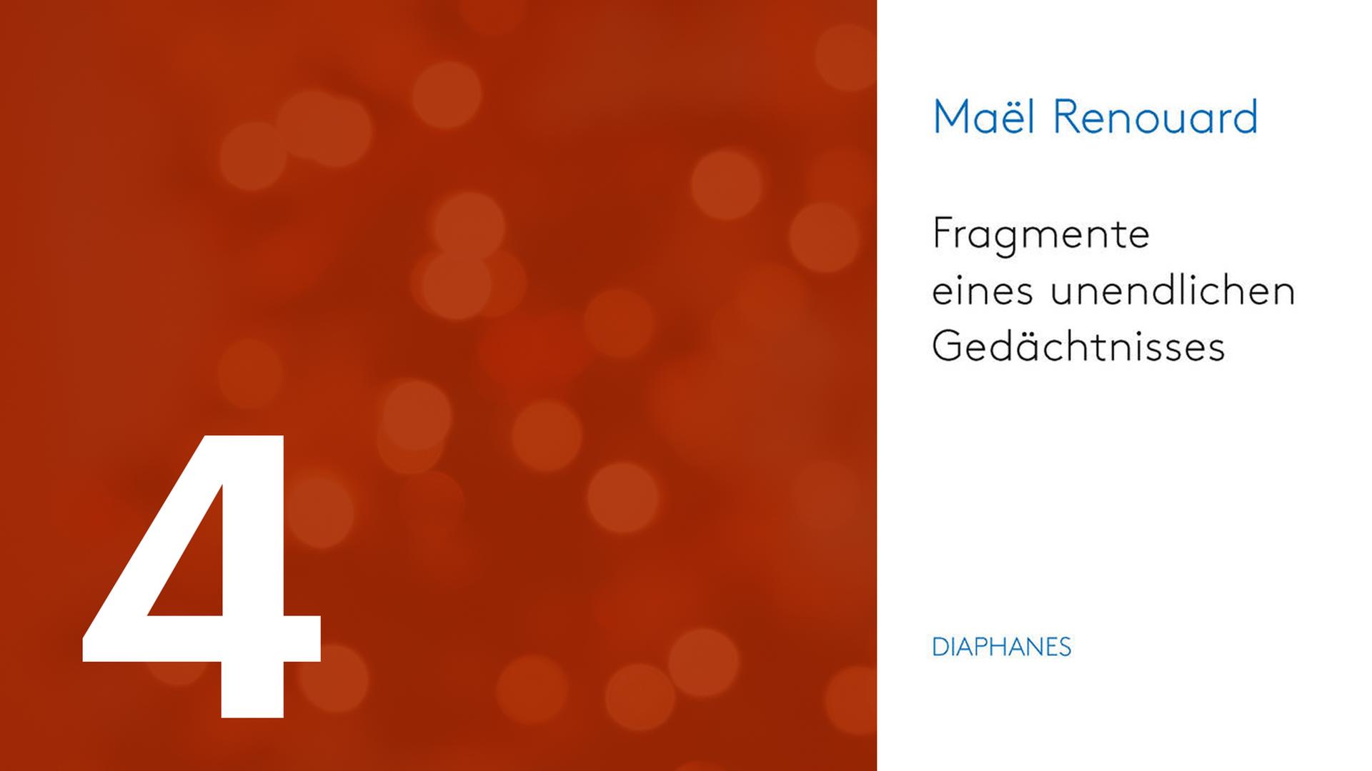 Hinter dem vierten Türchen unseres Literarischen Adventskalenders verbirgt sich "Fragmente eines unendlichen Gedächtnisses" von Maël Renouard. Hinter dem vierten Türchen unseres Literarischen Adventskalenders verbirgt sich "Fragmente eines unendlichen Gedächtnisses" von Maël Renouard.