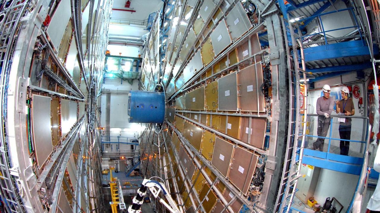 Blick in den Teilchenbeschleuniger CERN