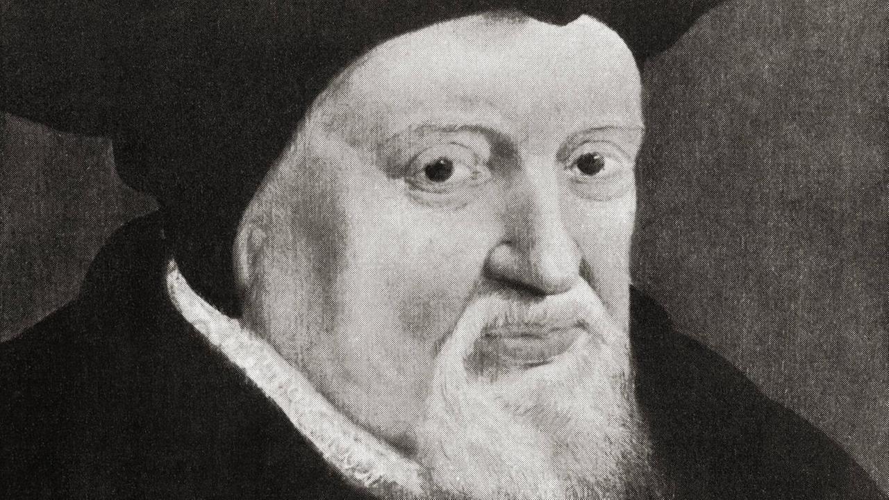 Bild des Reformators Ulrich oder Huldrych Zwingli (1484-1531) in "Hutchinson's History of the Nations" aus dem Jahr 1915. Bild des Reformators Ulrich oder Huldrych Zwingli (1484-1531) in "Hutchinson's History of the Nations" aus dem Jahr 1915.