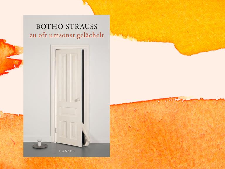 Das Buchcover zeigt eine in hellen Farben gehaltene Wand mit einer farblich ähnlich gestalteten Tür, die einen Spalt weit offen steht.