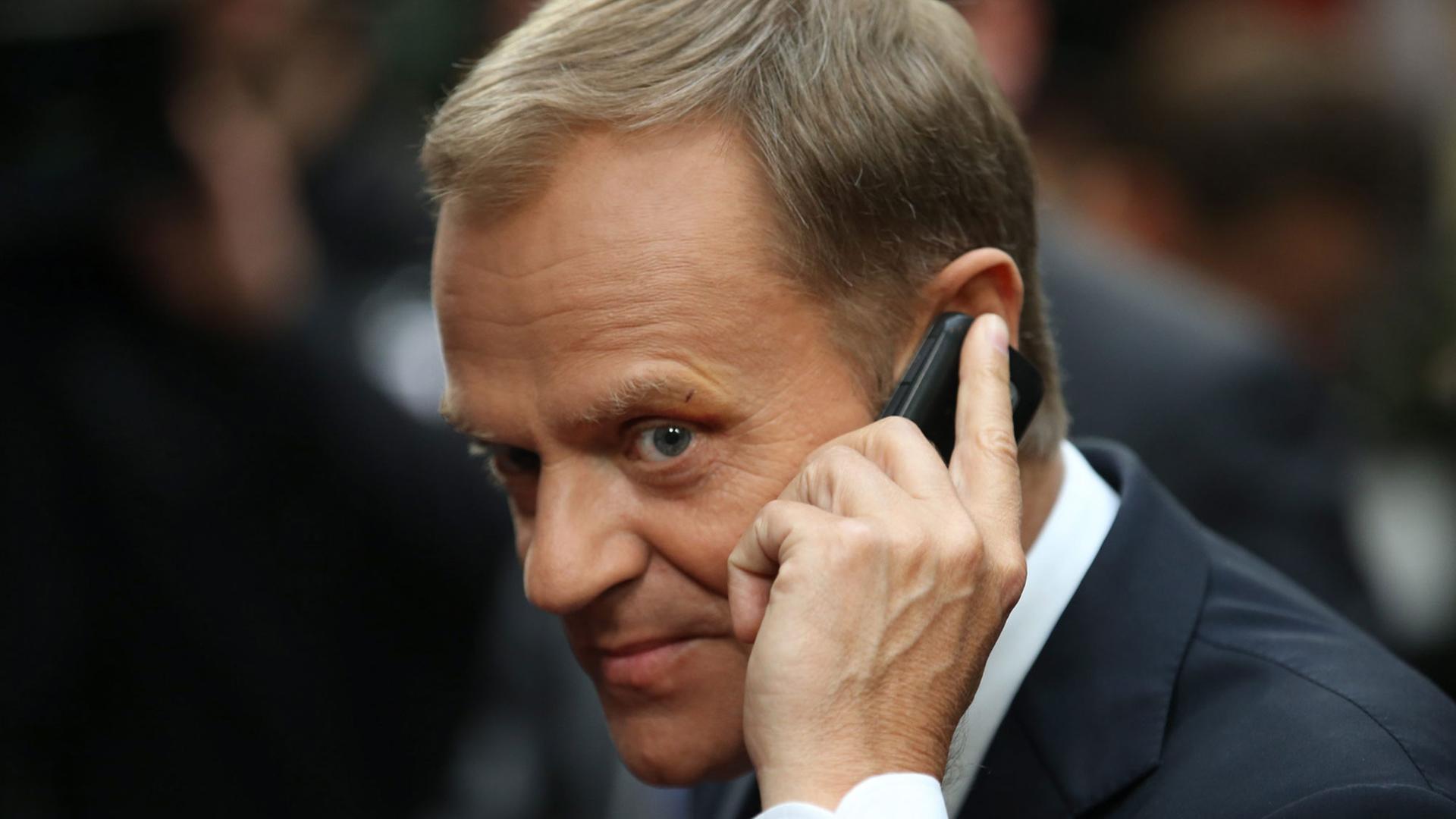 Der frühere polnische Ministerpräsident Donald Tusk, Polen Der frühere polnische Ministerpräsident Donald Tusk, Polen