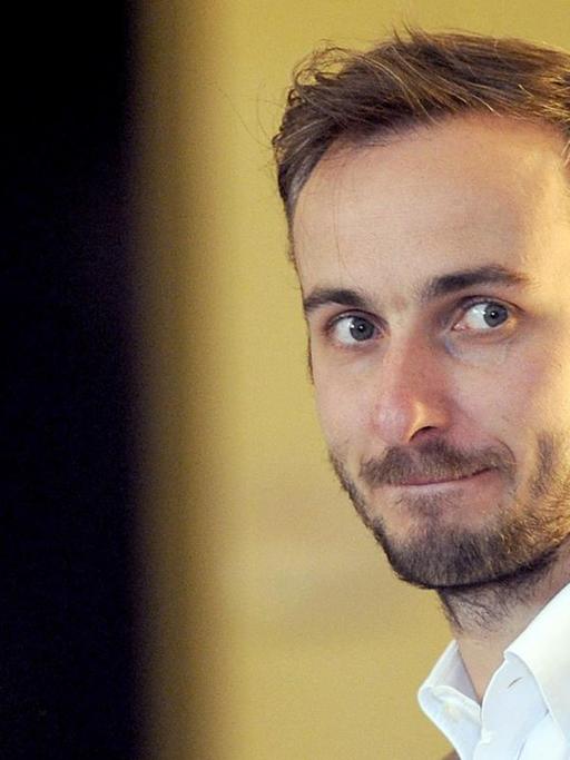 Der Moderator Jan Böhmermann